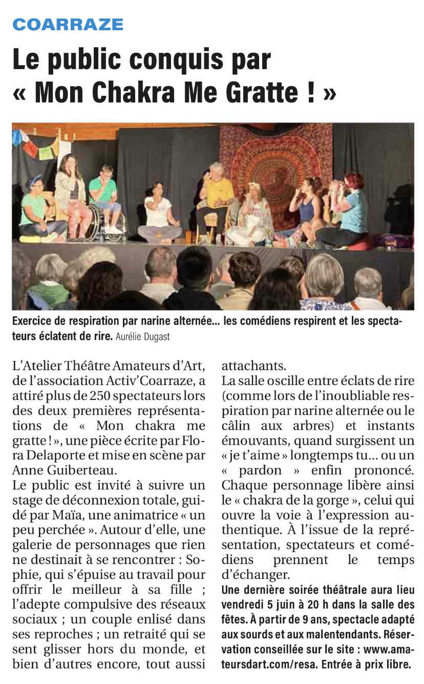mon chakra me gratte